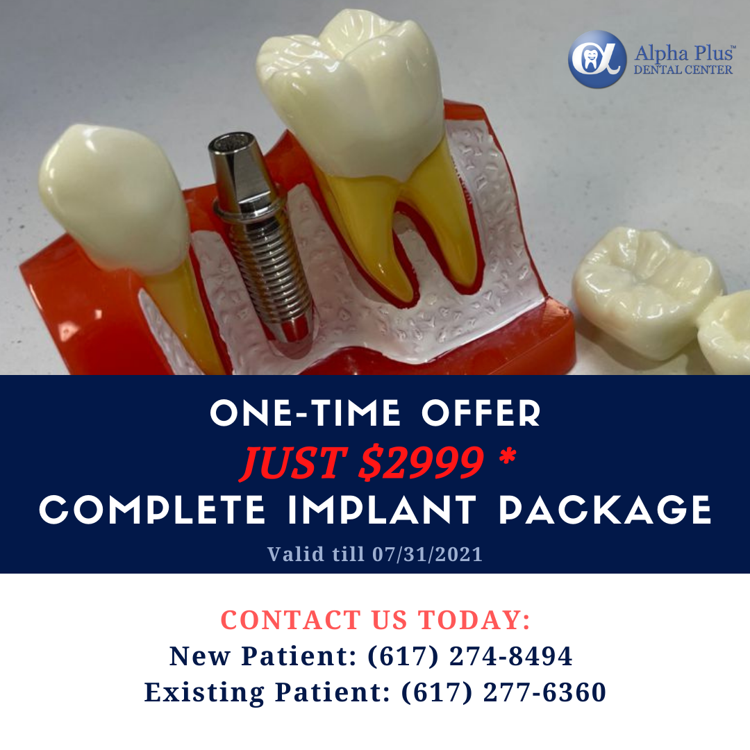 Special offer for dental implant 2999